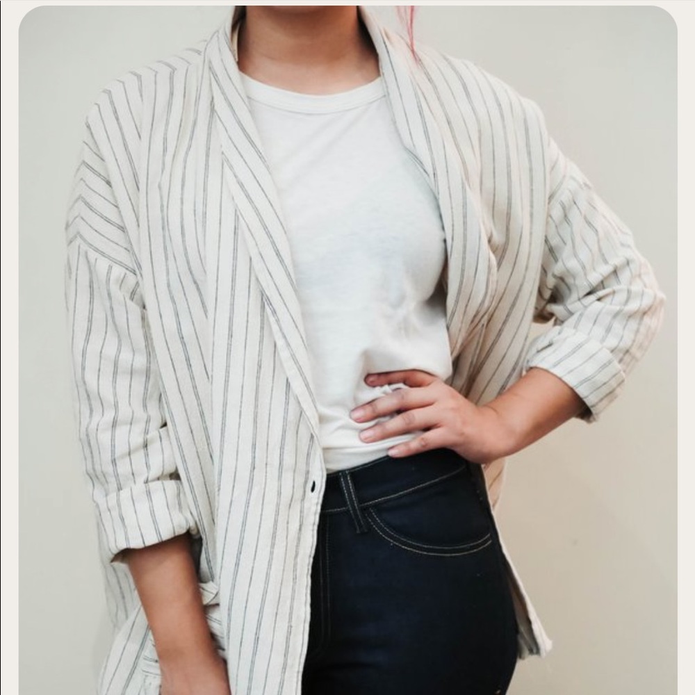 SPRING SALE: Hackwith Design House oversized smock / artist jacket